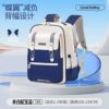 6108# royal blue with beige trumpet