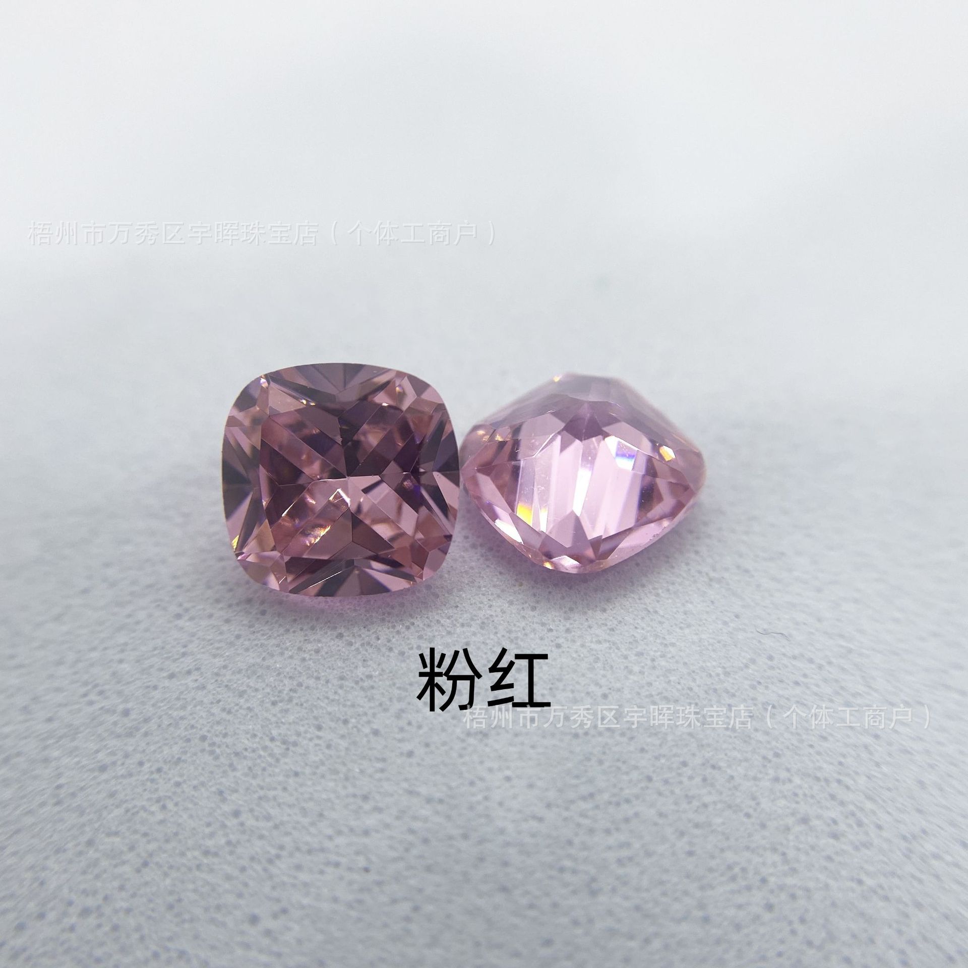厂家 5A白色彩色肥正方戒面尖底锆石裸石 人造CZ宝石皓石氧化锆-阿里巴巴