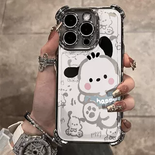 翘脚帕恰狗适用于苹果17AIR手机壳iPhone16PRO爆款15软壳14可爱13