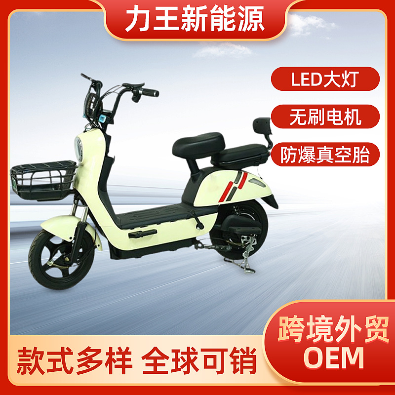 Comercio exterior transfronterizo Bicicleta eléctrica Fabricante de coches de batería para adultos Soporte al por mayor Coche de batería de dos ruedas OEM personalizado