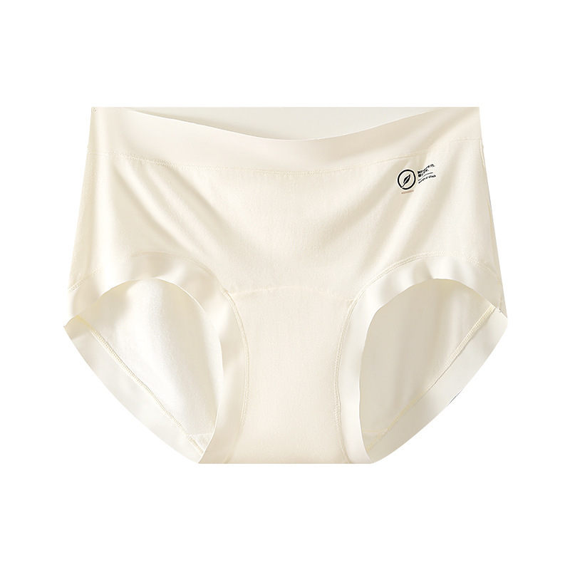 7A Ropa interior modal antibacteriana para mujer, lavado y rejuvenecimiento, tipo A, ropa interior modal, entrepierna alargada, cintura media, sin costuras, mujer