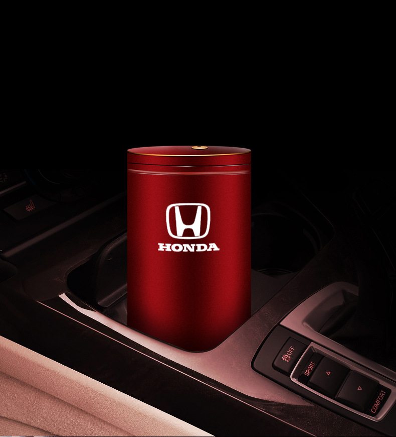 For Honda Civic CRV Accord Vezel Fit Aluminum Alloy Ashtray Car