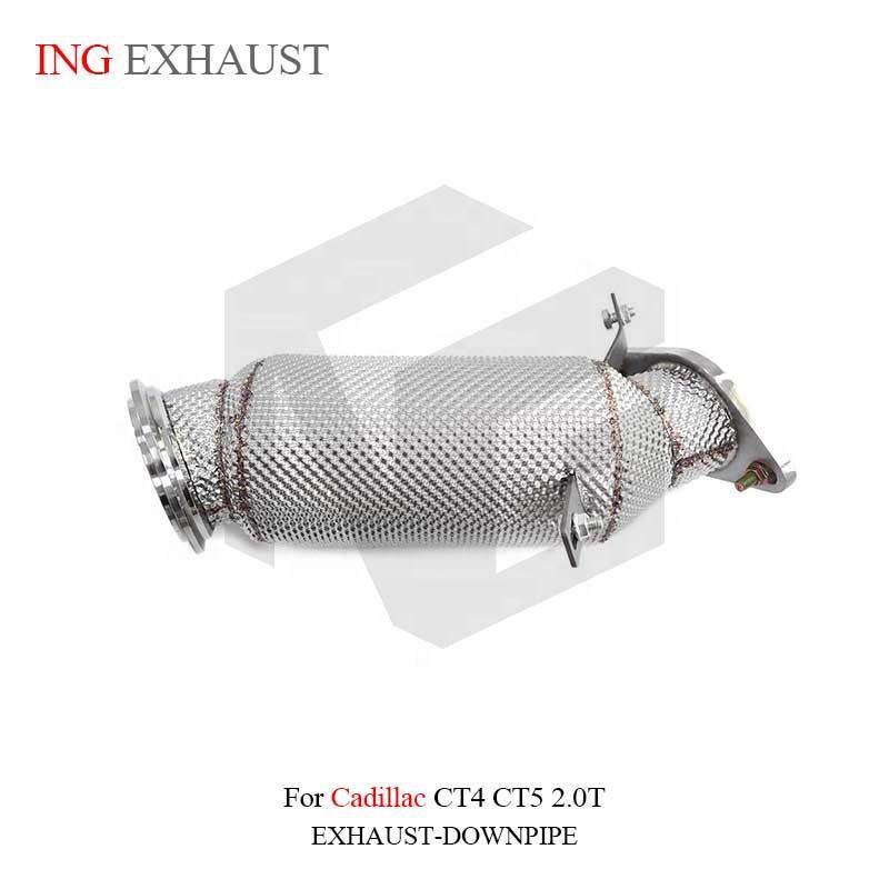 Suitable for Cadillac CT4 CT5 2.0T Stainless Steel Heat Shield Exhaust Pipe