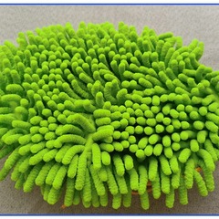 Factory direct supply stainless steel snow line extendable car wash brush car mop green car cleaning brush 