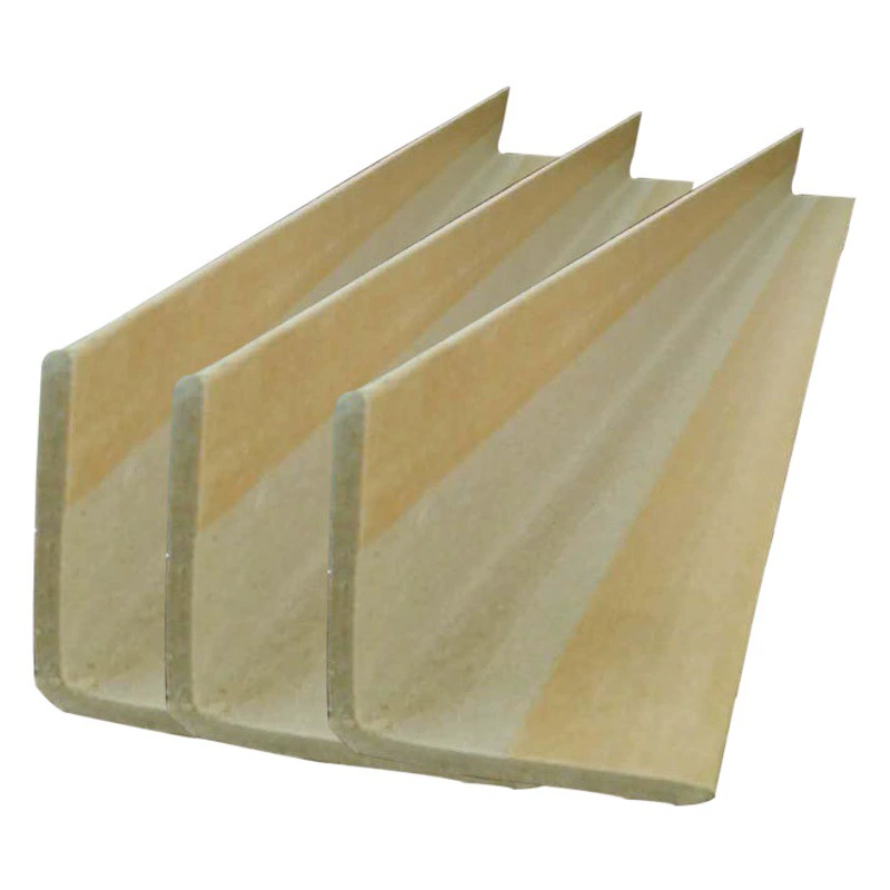 Готовые поставки прямоугольных L-образных бумажных угловых защитных полосок, упаковочных материалов для бумажной продукции для защиты кромок, угловых накладок для предотвращения столкновений.