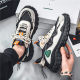 Popular online popular men's shoes winter breathable mesh versatile sports casual running platform tire Daddy men's fashion shoes