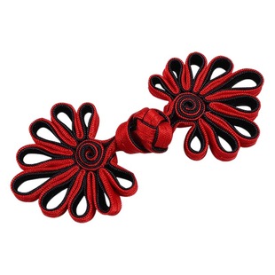 Cheongsam chrysanthemum buckle Tang suit hanfu dress decoration handmade cloth buckle gift box packaging buckle ethnic style Chinese style flower buckle
