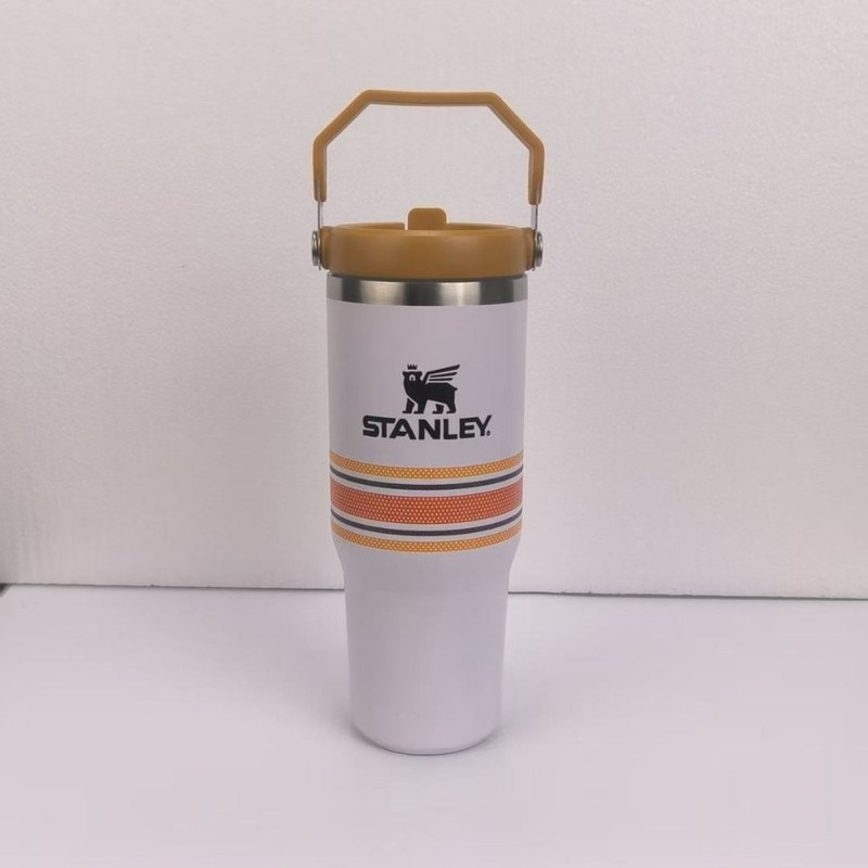 Amazon ebay 30oz スタンレー STANLEY ポータブルカップ カーカップ ステンレスハンドル蓋 ストローカップ|undefined