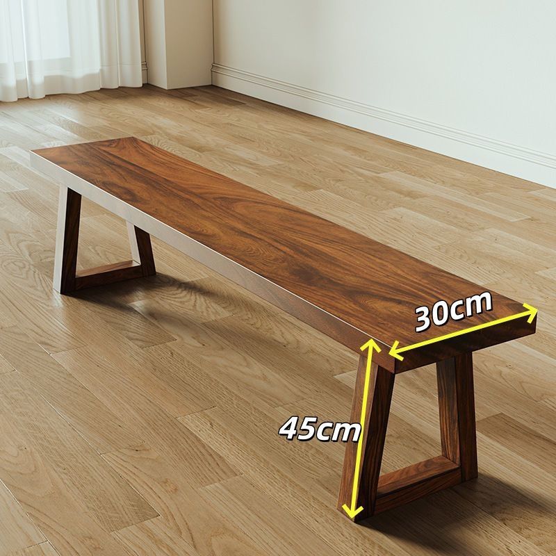 Bancos de madera sólida de alta calidad, taburetes de cambio de zapatos, taburetes de comedor caseros, taburetes de té, taburetes creativos simples