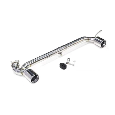 Big Surrounded — kit, front bumper, F30 F-Man - mt-platinum-tailpipe-double-sided-single