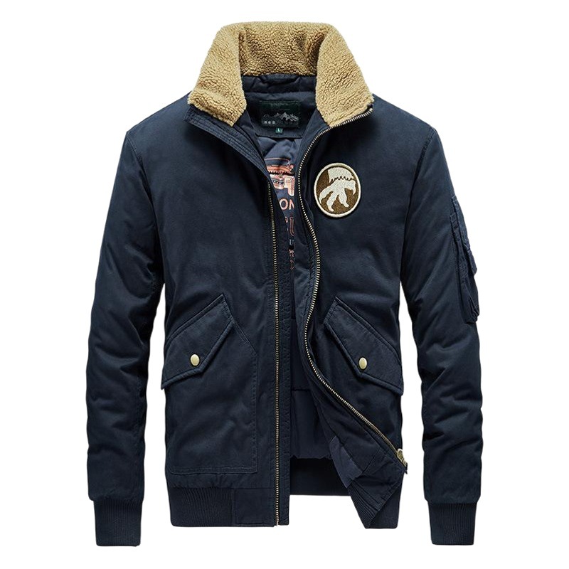 Otoño e Invierno nuevos hombres engrosada caliente diario casual chaqueta deportiva de los hombres guapos de moda estilo coreano chaqueta de los hombres al por mayor