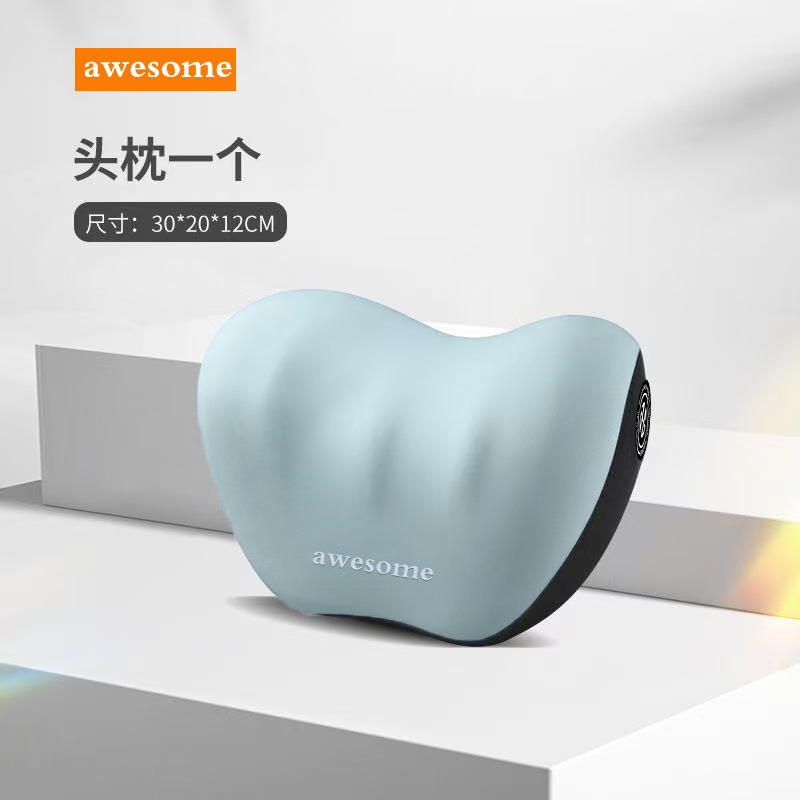 Car Headrest Lumbar Pillow Cushion Car Driving Backrest Car Waist Support Lumbar Neck Pillow Waist Support Pillow