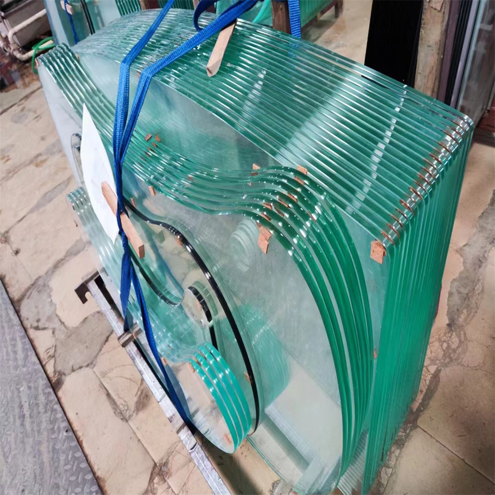 浮法2mm-19mm倒角边钢化玻璃