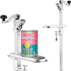 ステンレス製卓上缶切り、缶切りナイフ、業務用卓上缶切り、ホテル洋食レストラン、耐久性