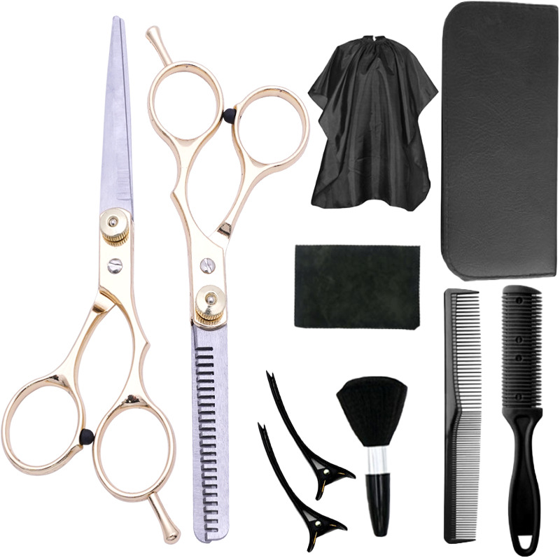 Tijeras de peluquero directo de fábrica tijeras de peluquero profesional estilista tijeras de peluquero tijeras de adelgazamiento tijeras de dientes tijeras de peluquero para el hogar