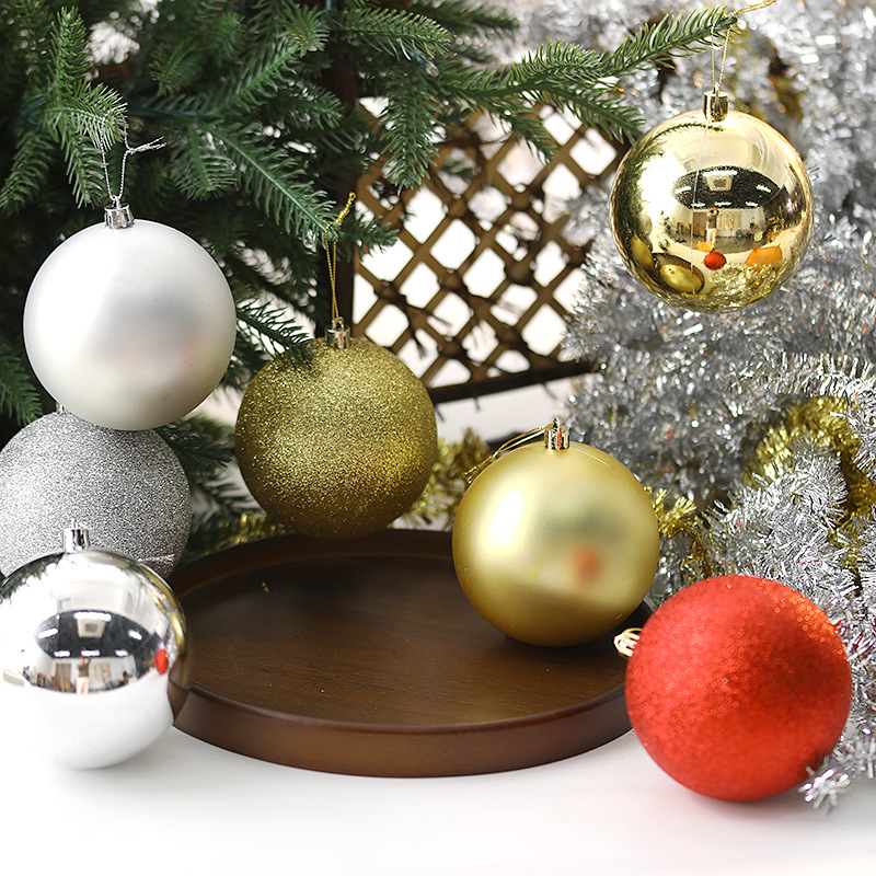 Navidad brillante colgante colgante bola colgante árbol de Navidad decoración colgante galvanizado Navidad decoración de Año Nuevo accesorios diy image 2