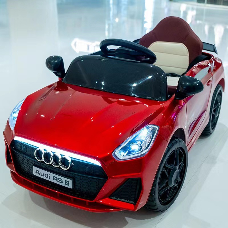 coche eléctrico para niños varones de doble tracción coche de juguete de control remoto para bebés se puede sentar coche de niños de balanceo coche eléctrico de cuatro ruedas