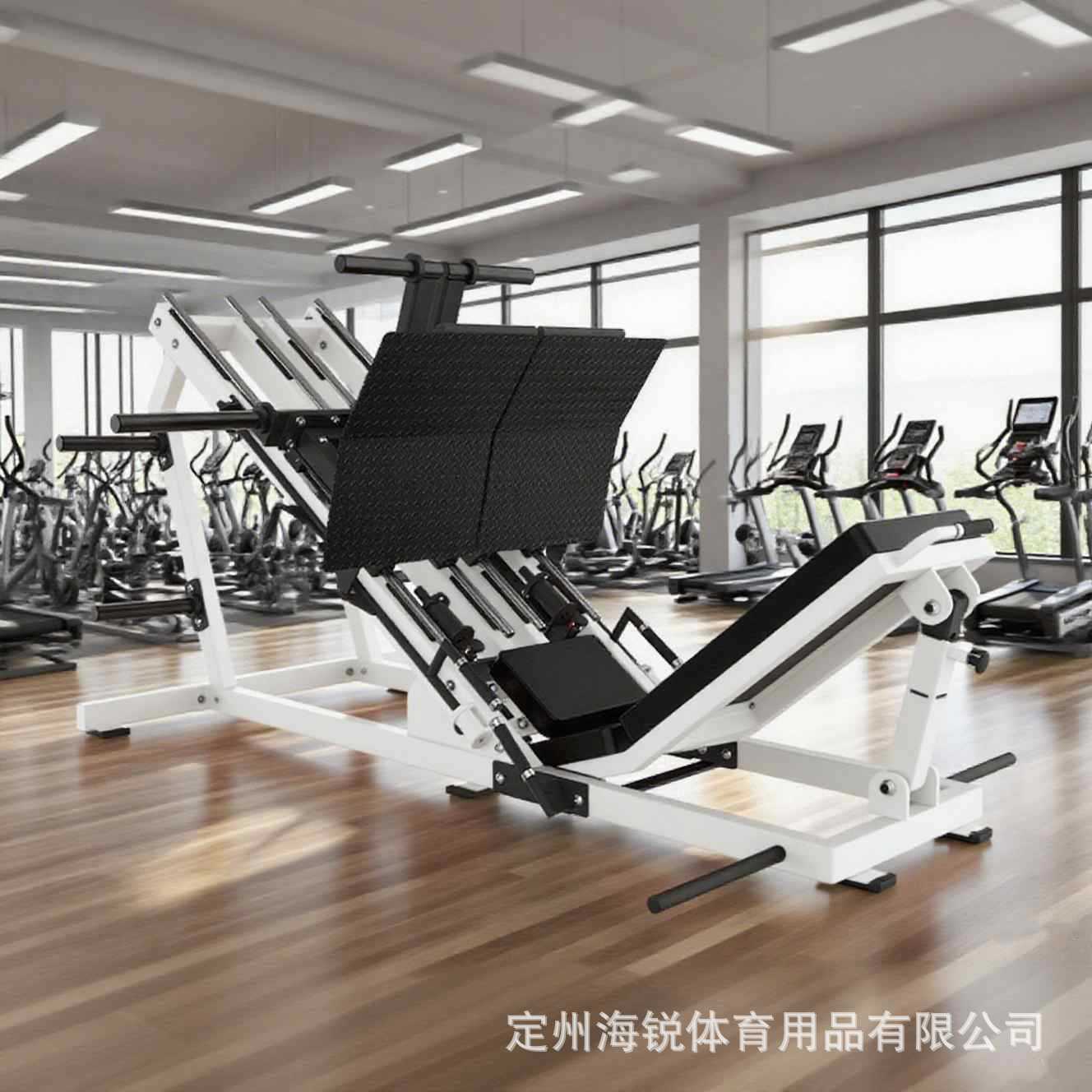挂片式分体倒蹬机健身房蹬腿训练器RELOADED BILATERAL LEG PRESS