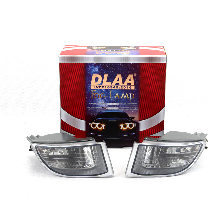 Aplicable a TOYOTA 03-09 Prado conjunto de luces de niebla delanteras viejas luces de conducción diurna hegemónicas luz de barra delantera pequeña image 5