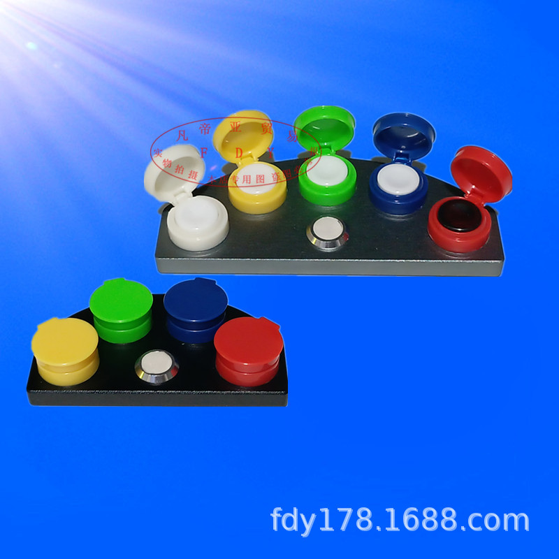 修表油碟 机械机芯上油工具 手表油盛放器具 陶瓷碗四目 五目油扒