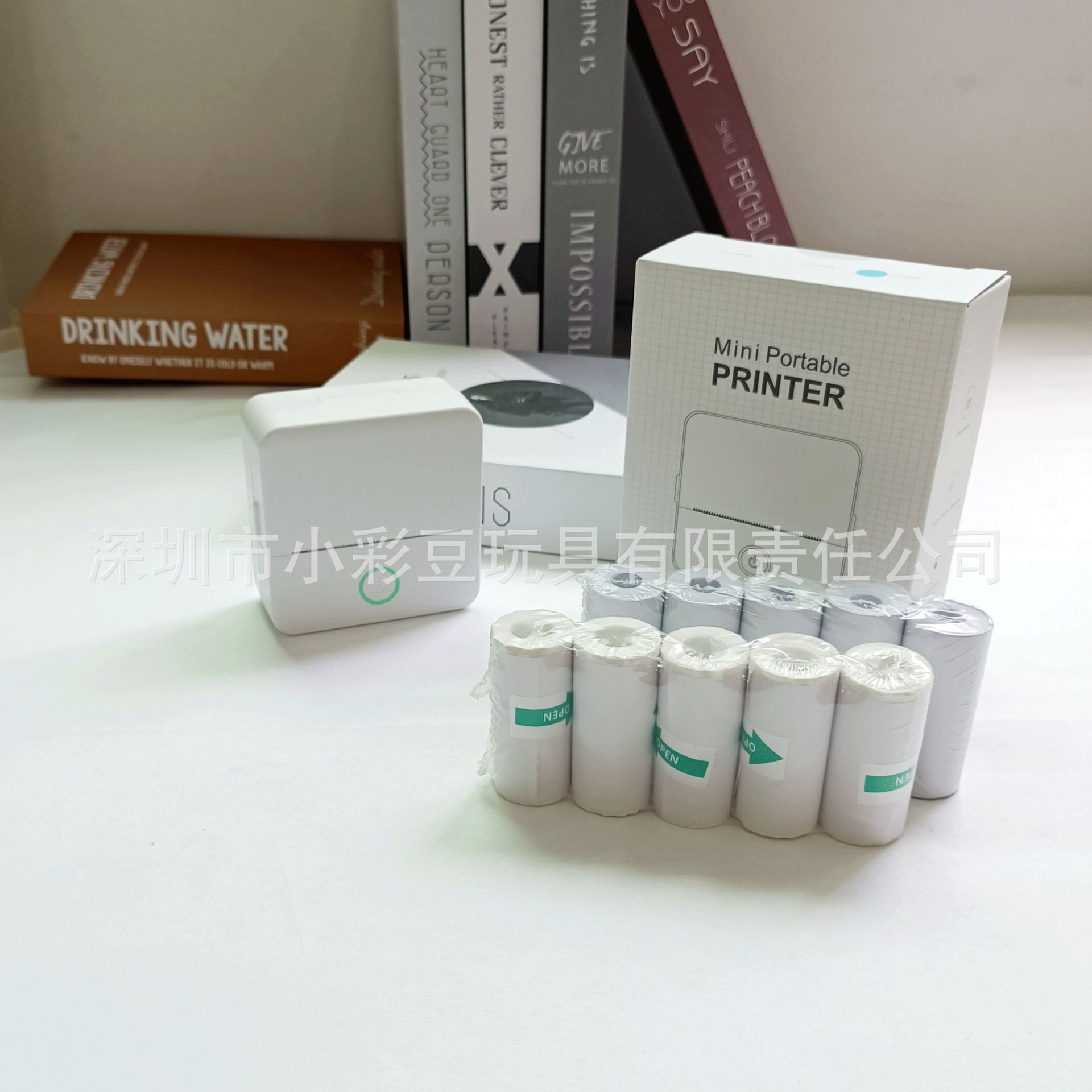 X6 white + 5 thermal paper + 5 self-adhesive
