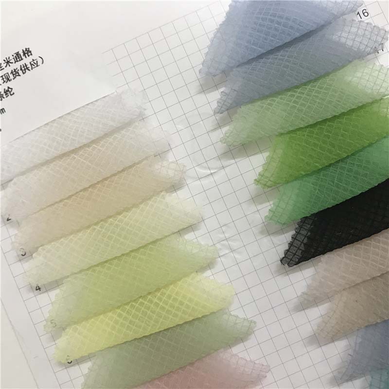 精品天丝米通格梭织面料40个颜色现货供应衬衣裙子时尚布料342750