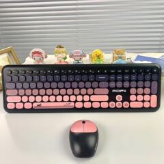 工場直販ワイヤレスキーボードとマウスセット、かわいい女の子、高見えする専用キーボード、クロスボーダー