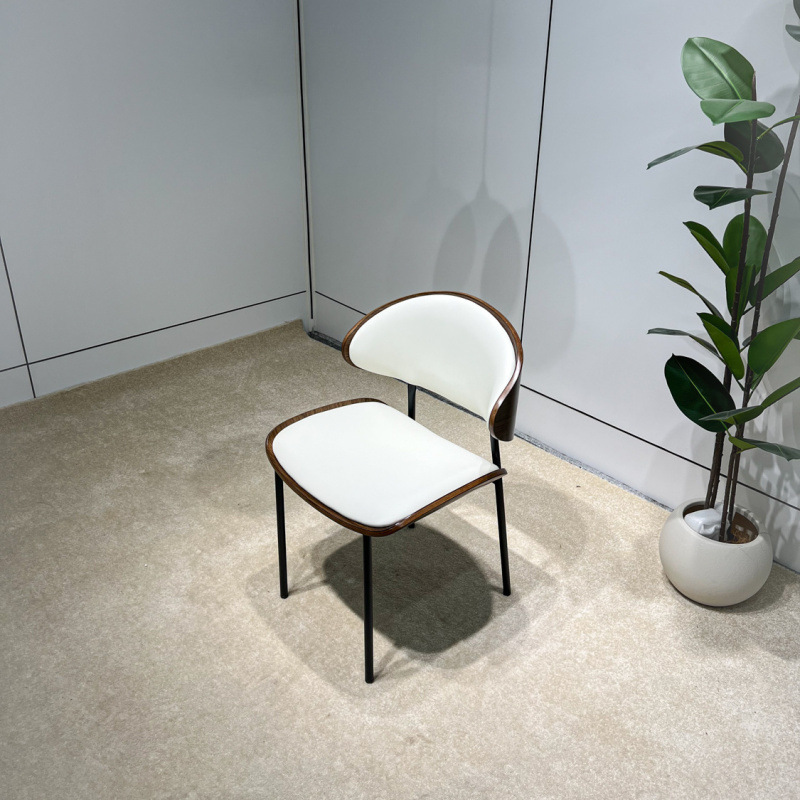 [화이트/브라운/라이트 그레이] 고객 서비스 노트 원목 페인트 모델