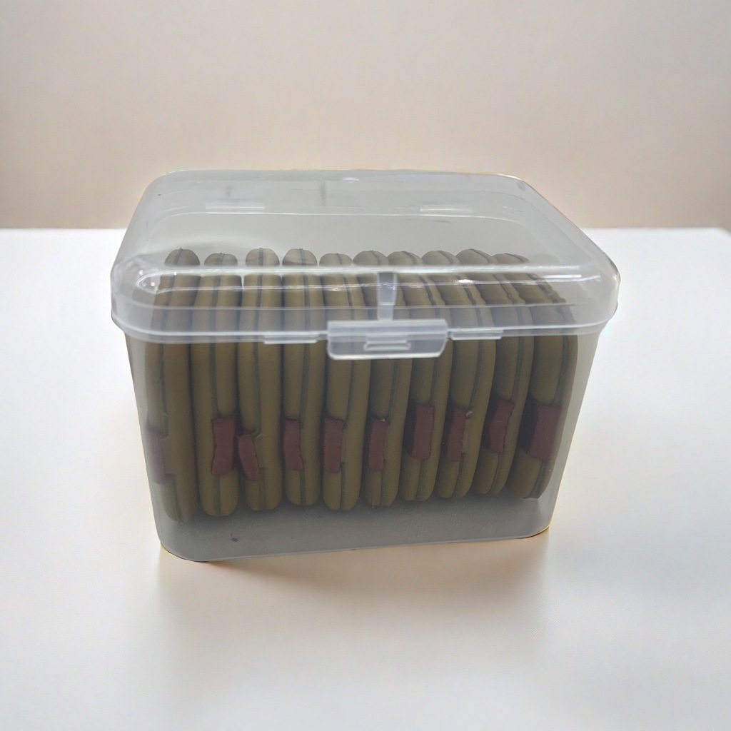 Square SISSIMU brown ten-piece pack