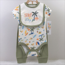 Ӥ��ñ������������������ baby hat bodysuit pants 3 pack set