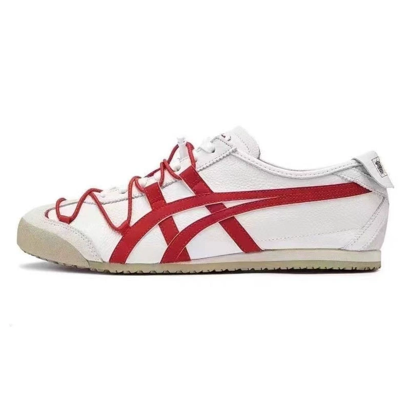 Чистые оригинальные мужские и женские кроссовки Onitsuka Tiger класса MEXICO 66, плоская износостойкость, противоскользящие повседневные кроссовки Forrest