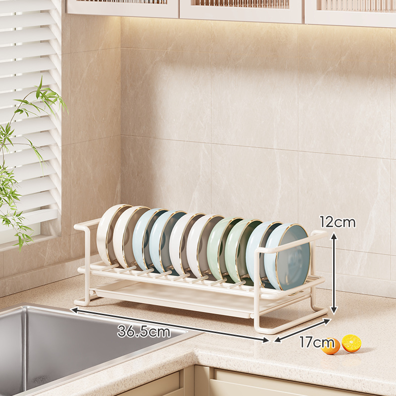 Escurridor de Platos de Cocina de Metal para Encimera image 10