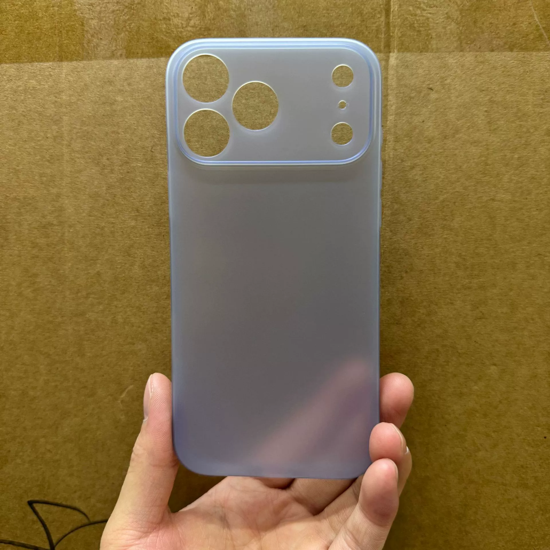 Чехол для телефона (Apple) iPhone17 — ультратонкий матовый PP корпус, прозрачная защитная накладка