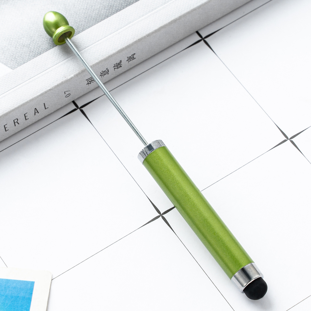 Nuevo bolígrafo de pantalla táctil DIY multifuncional 3 en 1 bolígrafo de bolas creativo de control táctil multicolor bolígrafo