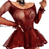 (Трансграничная торговля), сексуальное нижнее белье, пижама, комплект, униформа, юбка-пачка