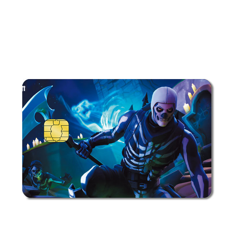 Calcomanía Impermeable para Tarjetas Bancarias de PVC Impermeable y Antideslizante para Tarjetas Bancarias