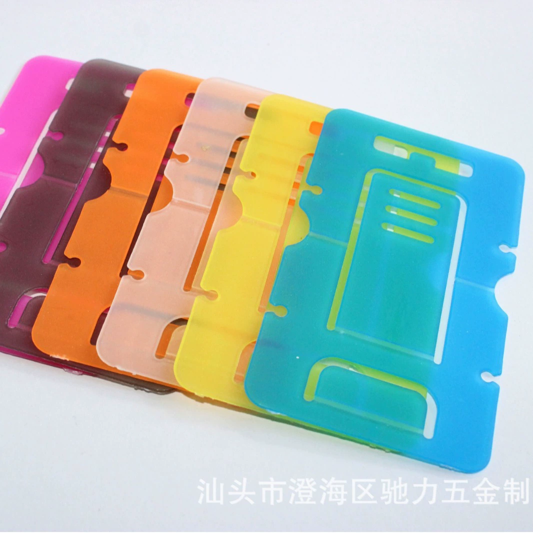Folding handheld cards, table phone holder for business cards