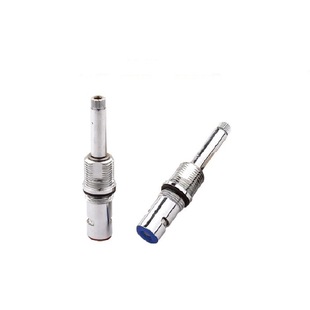 Faucet Valve Core M24 Quick Opening Copper Silver White Electroplated Surface Extra Long Valve Stem Ceramic Bathroom Faucet Accessories