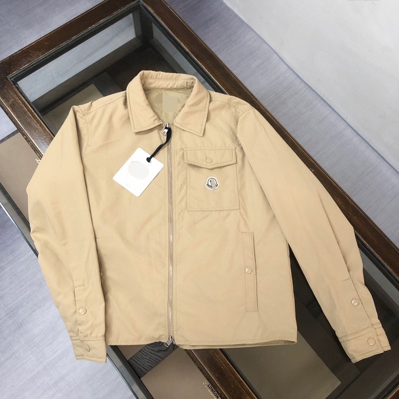 正确版mon蒙家男士抽绳连帽上衣服运动减龄休闲风衣外套专柜同款|undefined
