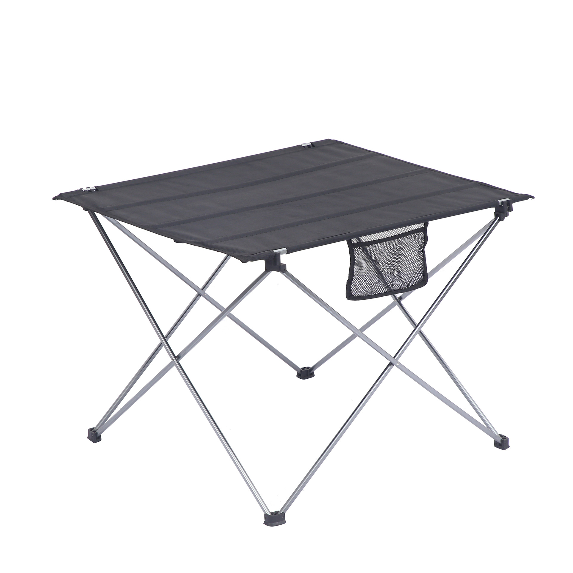 ¡Guau! Esta mesa plegable portátil de aleación de aluminio ultraligera es perfecta para barbacoas al aire libre, picnics, camping y asados; una mesa cuadrada.