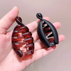 髪の量の少ない女性向けの滑り止めの小さなバナナクリップヘアクリップ、ポニーテール用の垂直クリップ、ツイストクリップ、韓国のヘアクリップヘアアクセサリー