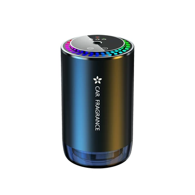 Deodorizer Aluminum Alloy Colorful Atmosphere — Car Perfume Aromatherapy - 579-black-100-minimum-order-if-you-need-to-customize-please-contact-online-customer-service-do-not-orderorder-the-default-gray