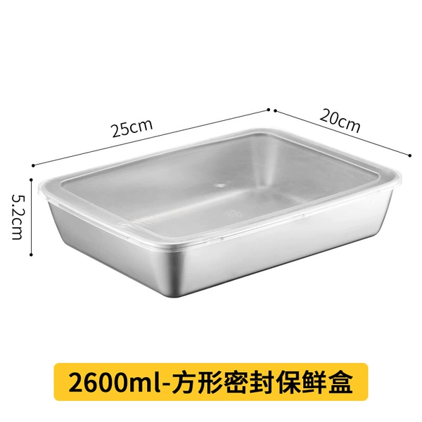 201 material 25*19.5*5.2 with PP cover set