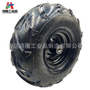 16X8-7 Rubber Inflatable Wheel 16inch Equipment Trailer Tire Atv Off-Road Vehicle Beach Vehicle Rubber Inflatable Tire