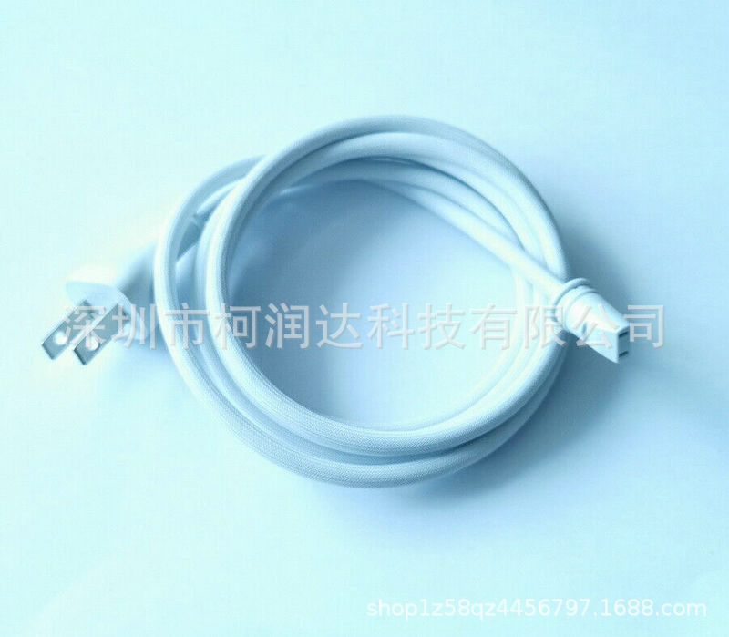 适用原装A1639 Home Pod 智能音箱电源线白色编织网电源充电线