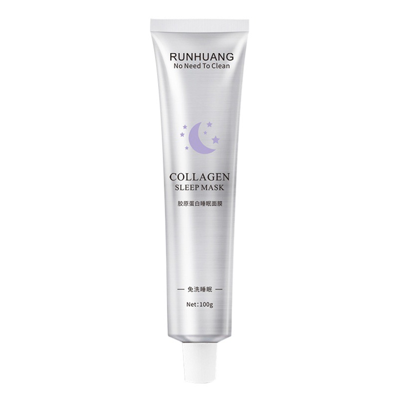 Runhuang Collagen Sleeping Mask No-Rinse Good Night Freeze Mask Hydrating, Soothing and Moisturizing Mask