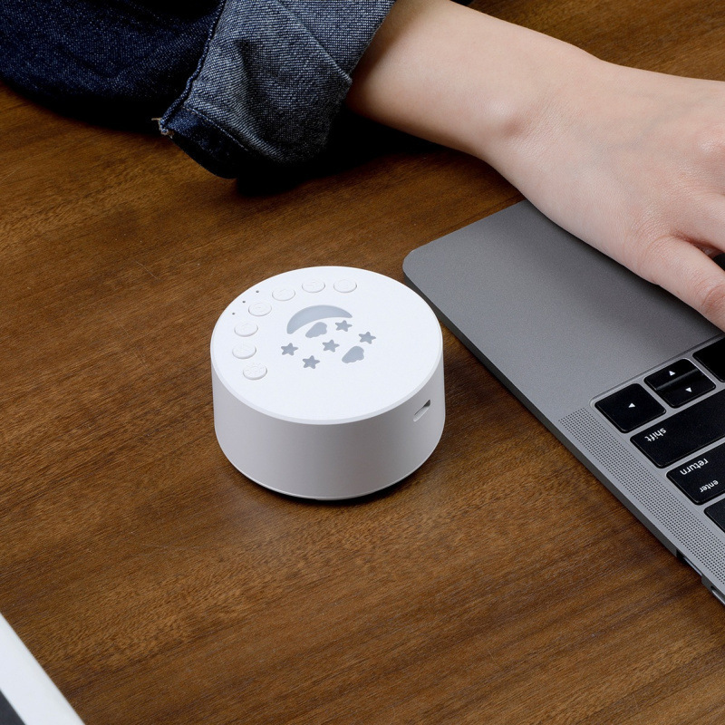 ホワイトノイズ睡眠器具ベビー大人睡眠音楽なだめる器具アマゾンスマート睡眠器具ポータブルスピーカー|undefined