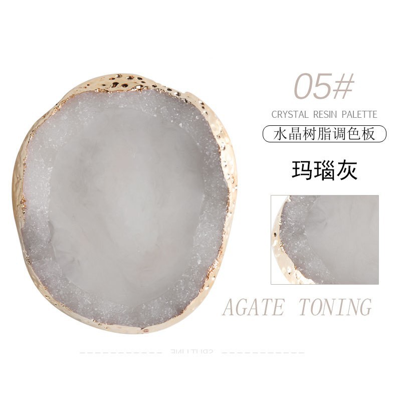 크리스탈 볼록 팔레트#회색