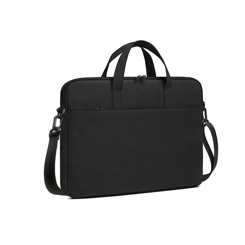 Black + shoulder strap