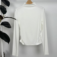 商场同款2025年秋冬季新品百搭半高领打底针织衫女上衣4GA203621X